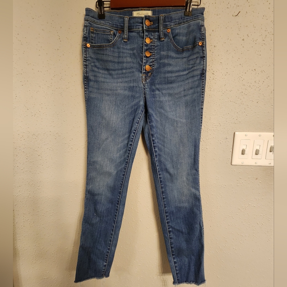 Madewell 10" High Rise Skinny Crop